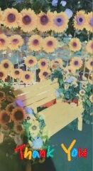 お礼です