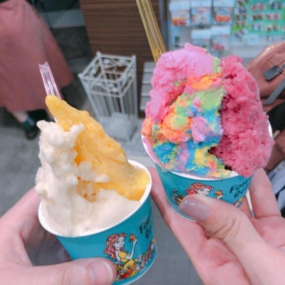 舌の上で