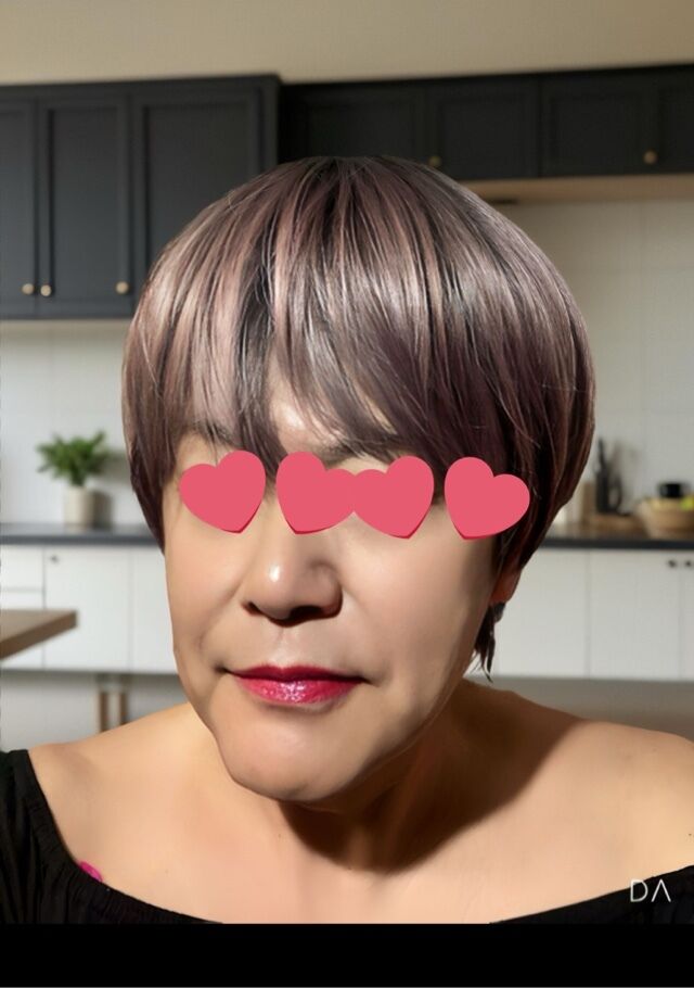 新しいウィッグ