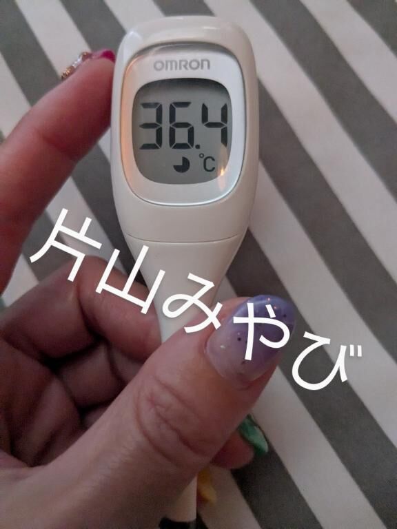 本日の体温(*´Д｀)