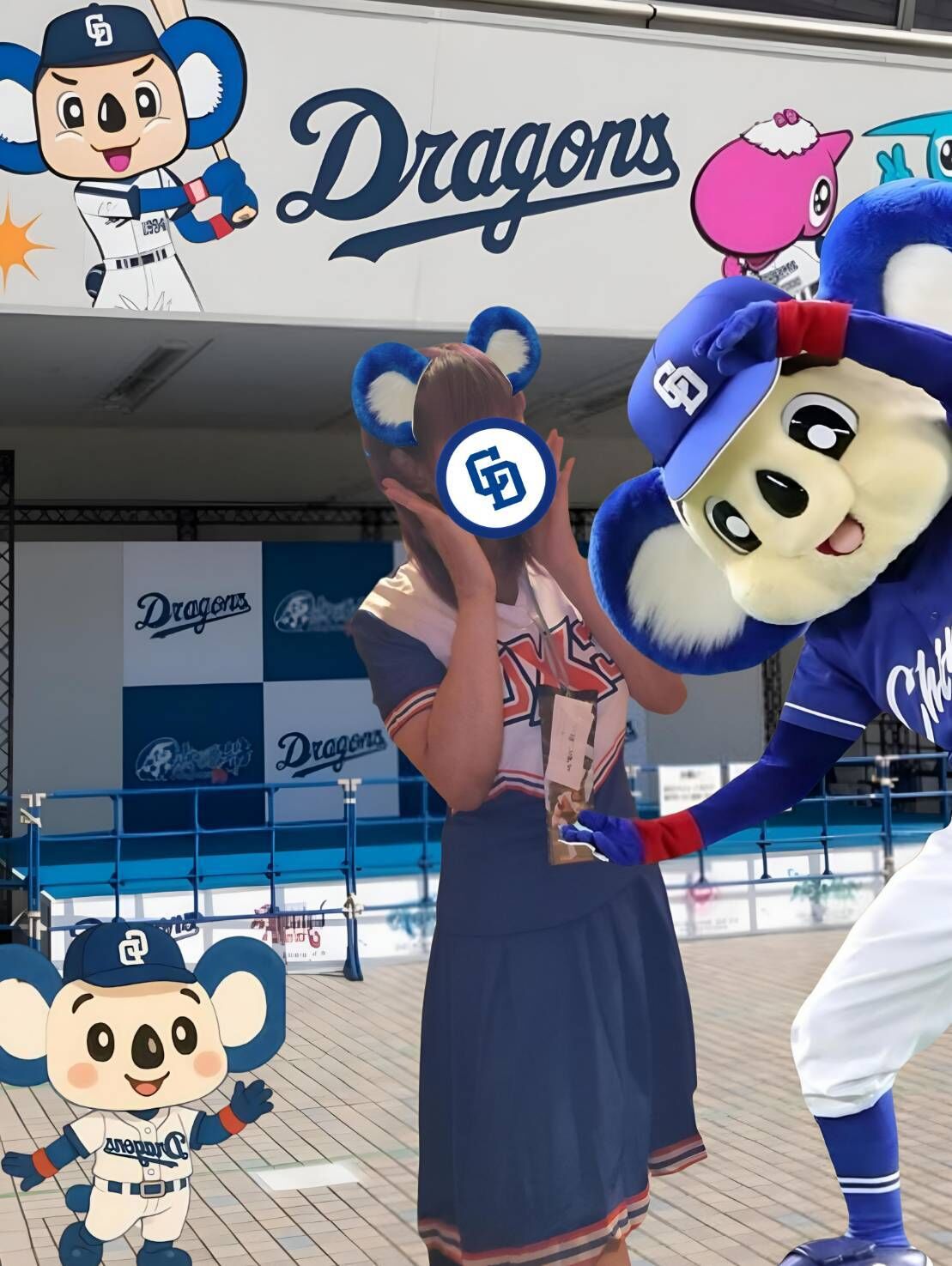 &#127989;&#11804;(*´ω｀*)&#11805;&#127989;チアガール