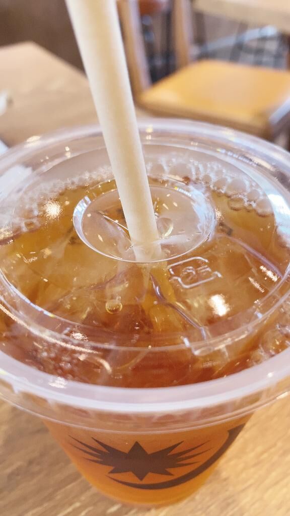 紙のストロー♡