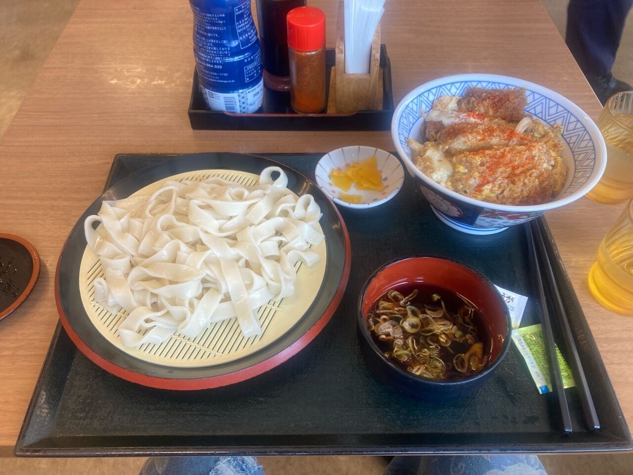 どんどん庵のざるきしめん&#127836;
