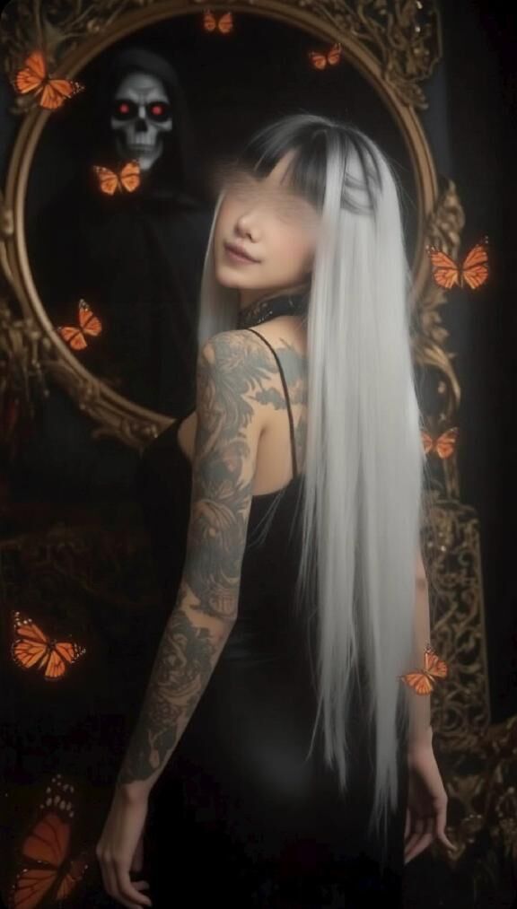 【AI】鏡に映る真の姿&#129497;&zwj;♀&#65039;