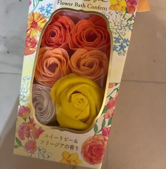 お花のお風呂