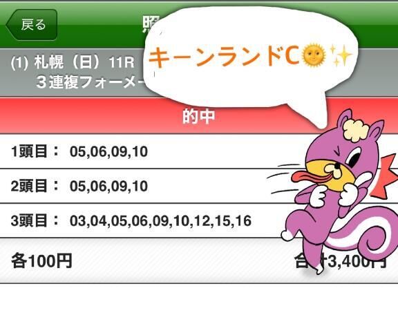 キーンランドC&#9825;&#9825;&#9825;