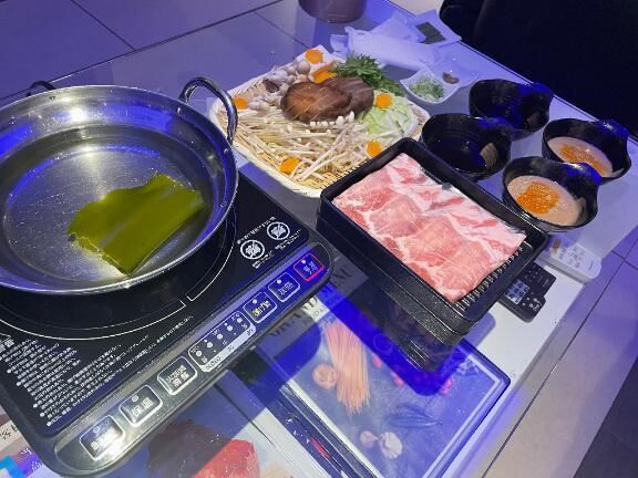 &#9825;　仲良し様、豚しゃぶご馳走様　&#9825;