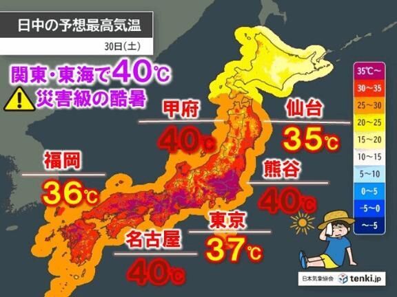 暑いね