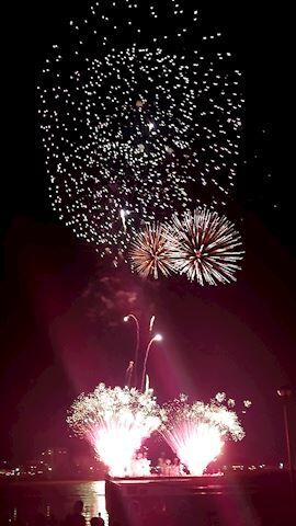&#127878;花火見納め大成功&#127878;