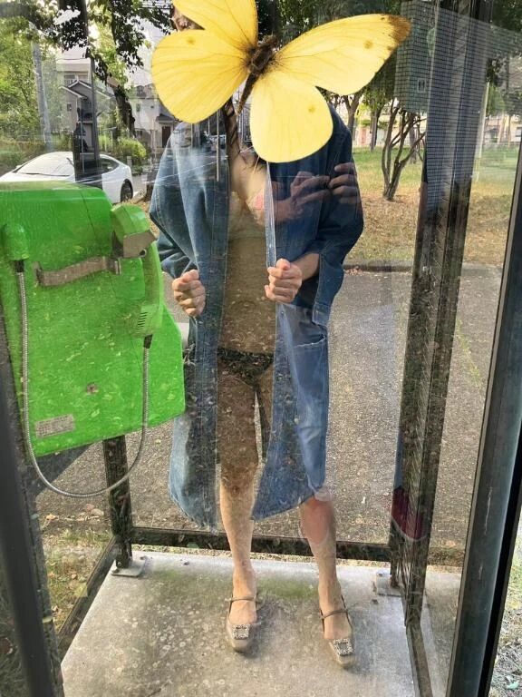 (／▽＼)♪露出写メ。