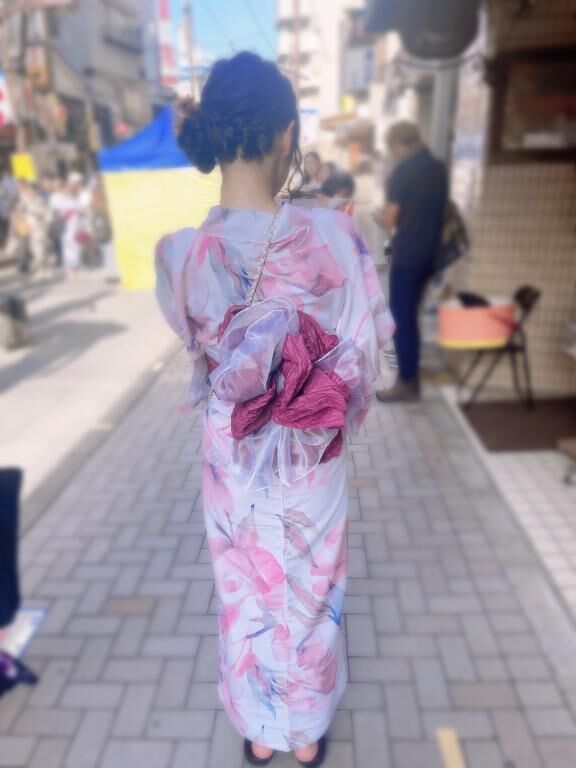 今年初浴衣&#9825;&#9825;