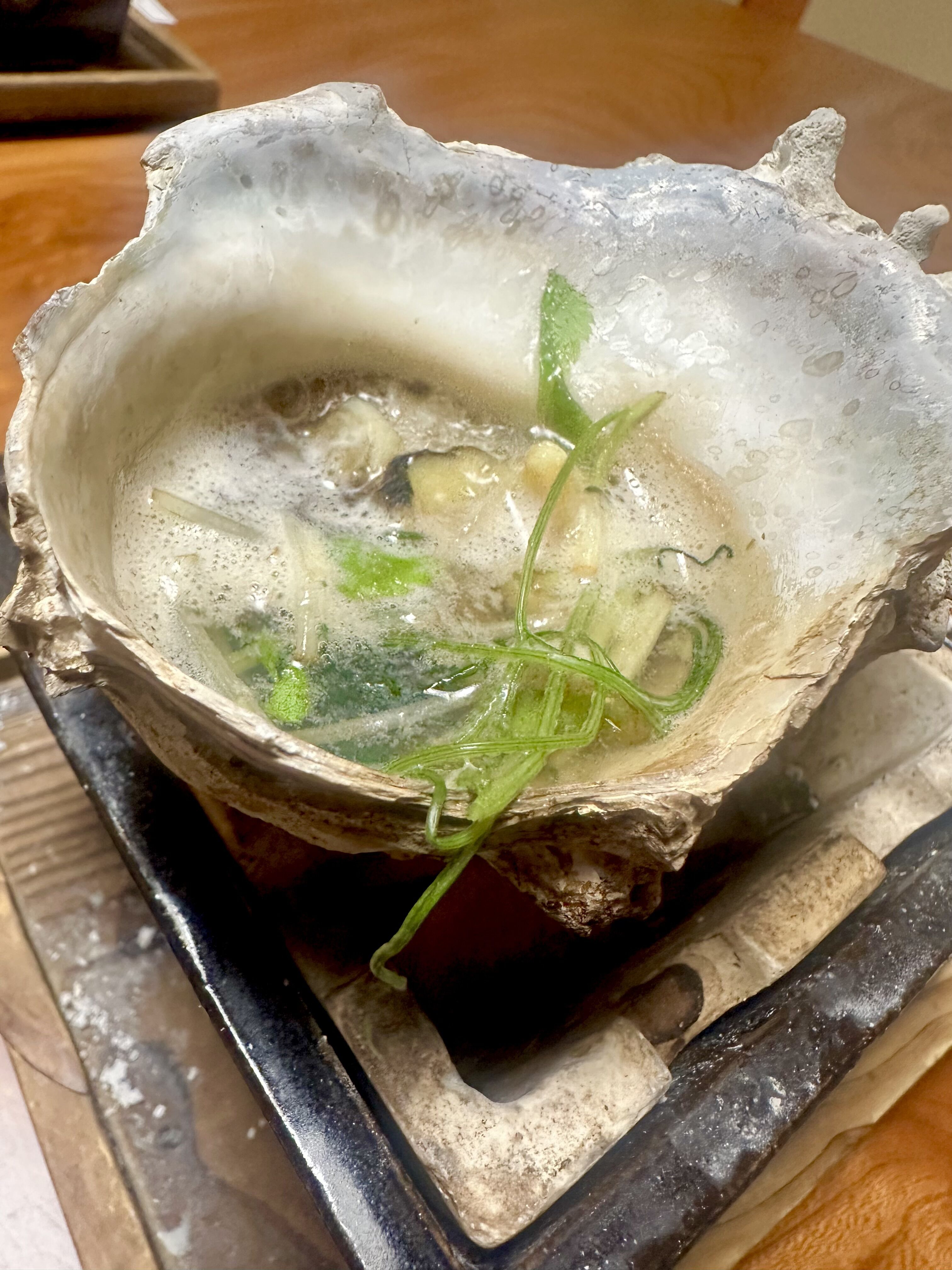 あさりの壺焼き