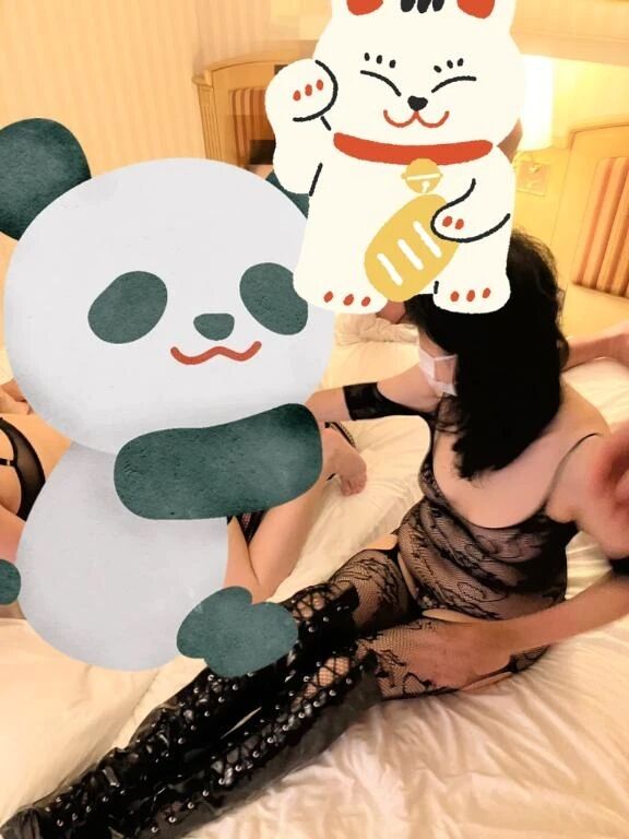 good(^^)dモーニング、パンダのスタンプの下はド凄い(￣□￣;)!!