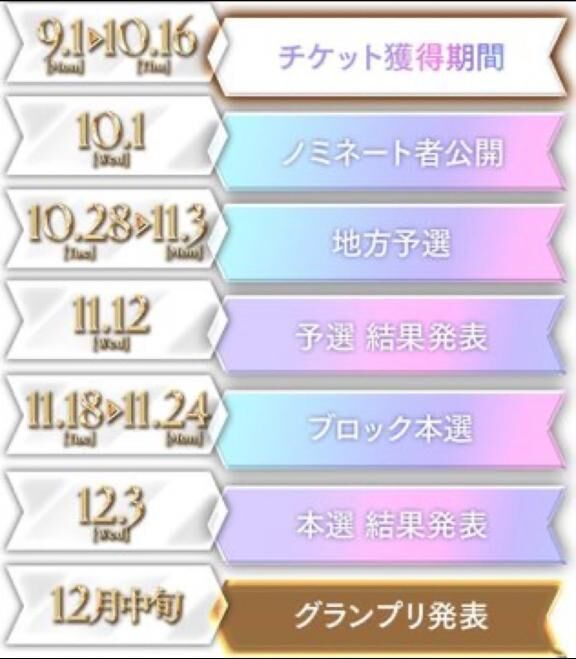 投票日は10/28からです&#9825;&#9825;
