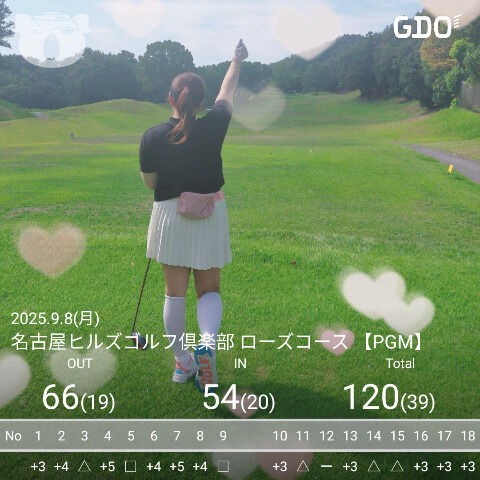 ゴルフ日記&#9825;