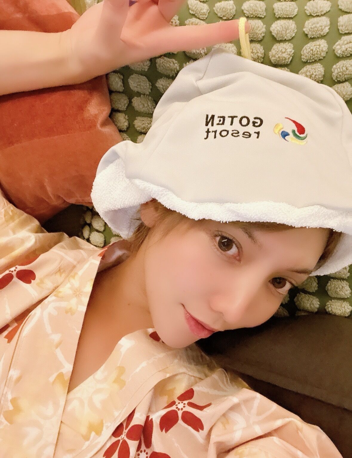 お部屋サウナプランにしたらサウナハット付いてきた&#128330;&#65039;&#127808;