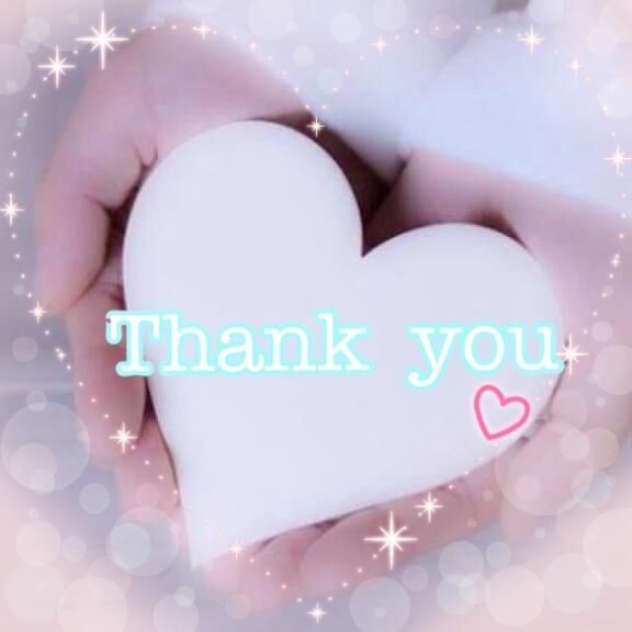 お礼&#9825;