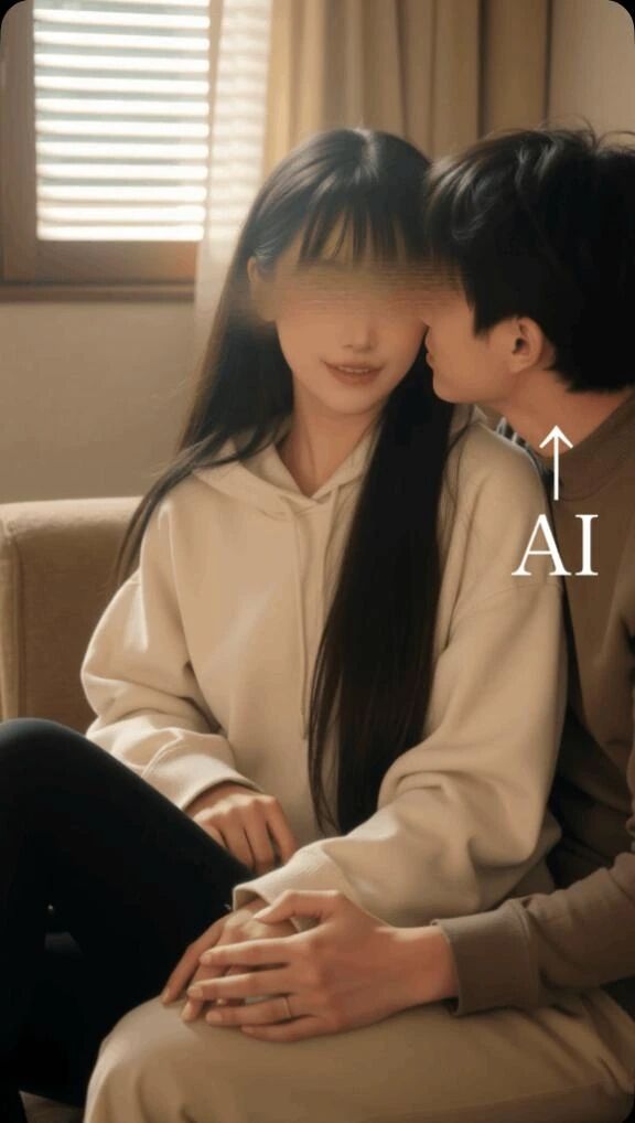 【AI】イチャつく私&#128107;