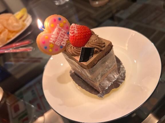 これが誕生日ケーキ&#9825;&#9825;&#9825;