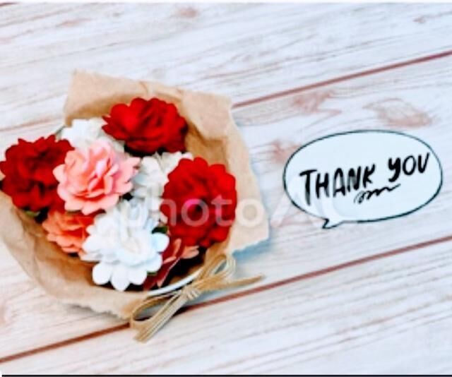 ありがとうございました(*˘♡˘人).｡.:*♡  