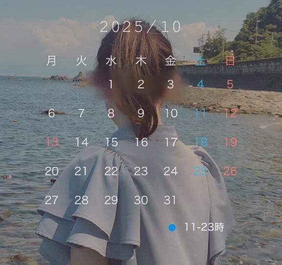 予定（期間限定）