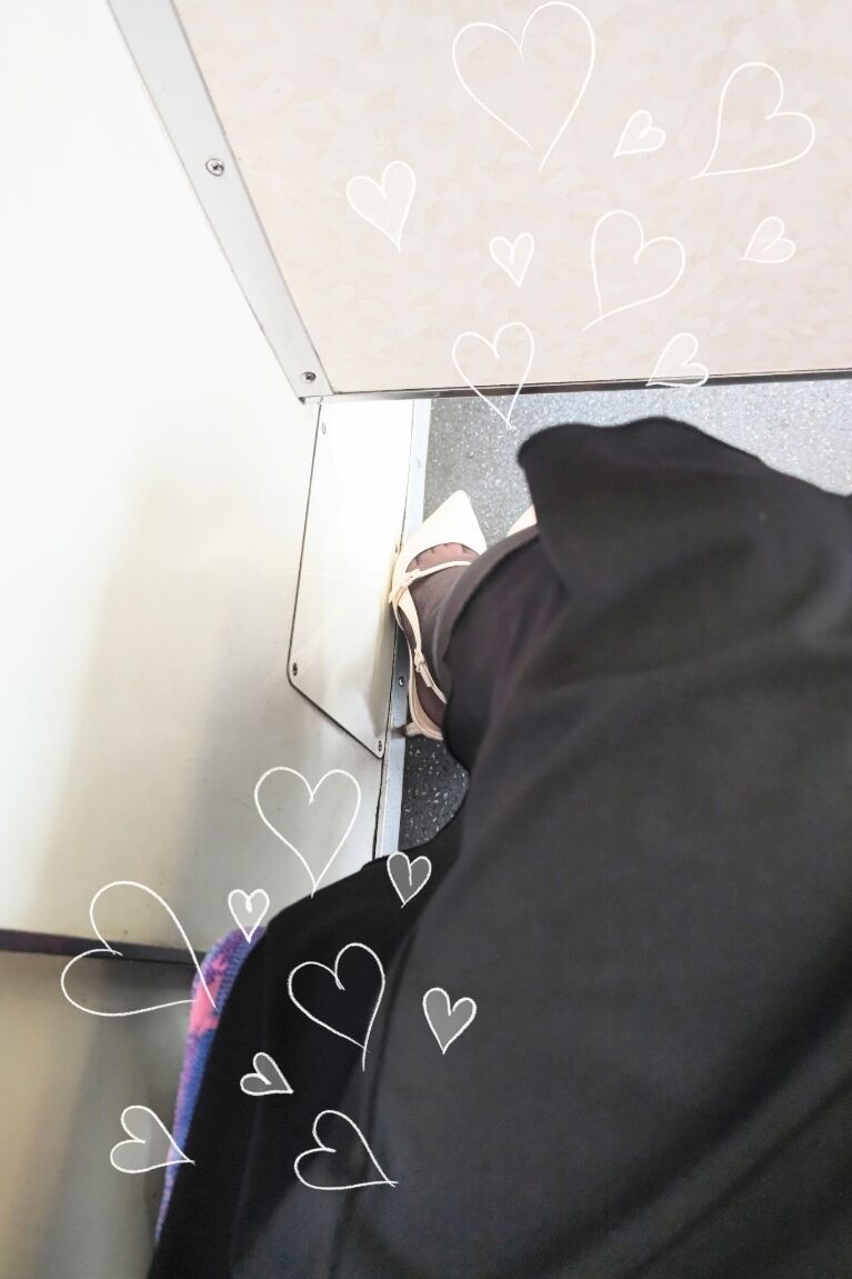 黒色のパンスト&#9825;