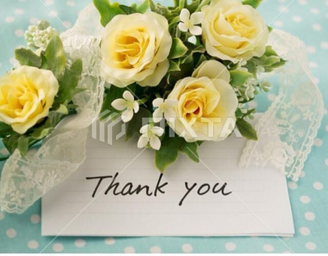 ありがとうございました(&#9825;&#9825;&#9825;&#9825;&#9825;)&#9825;