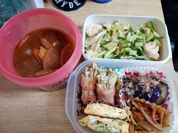 今日の手作りお弁当&#9825;