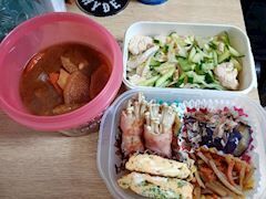 今日の手作りお弁当？
