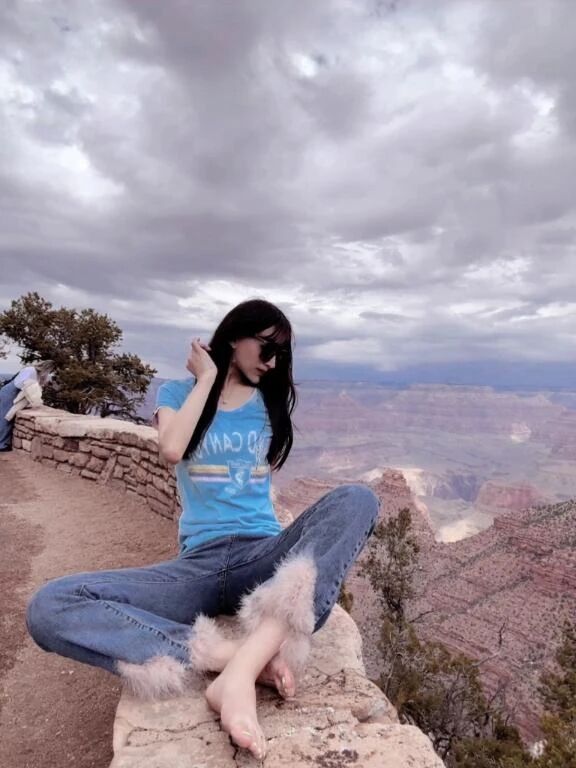 大雨グランドキャニオン