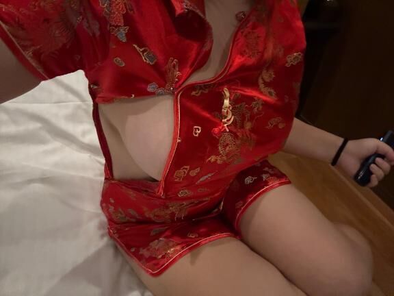 おっぱぃでチャイナ服入らなかった&#9825;&#9825;