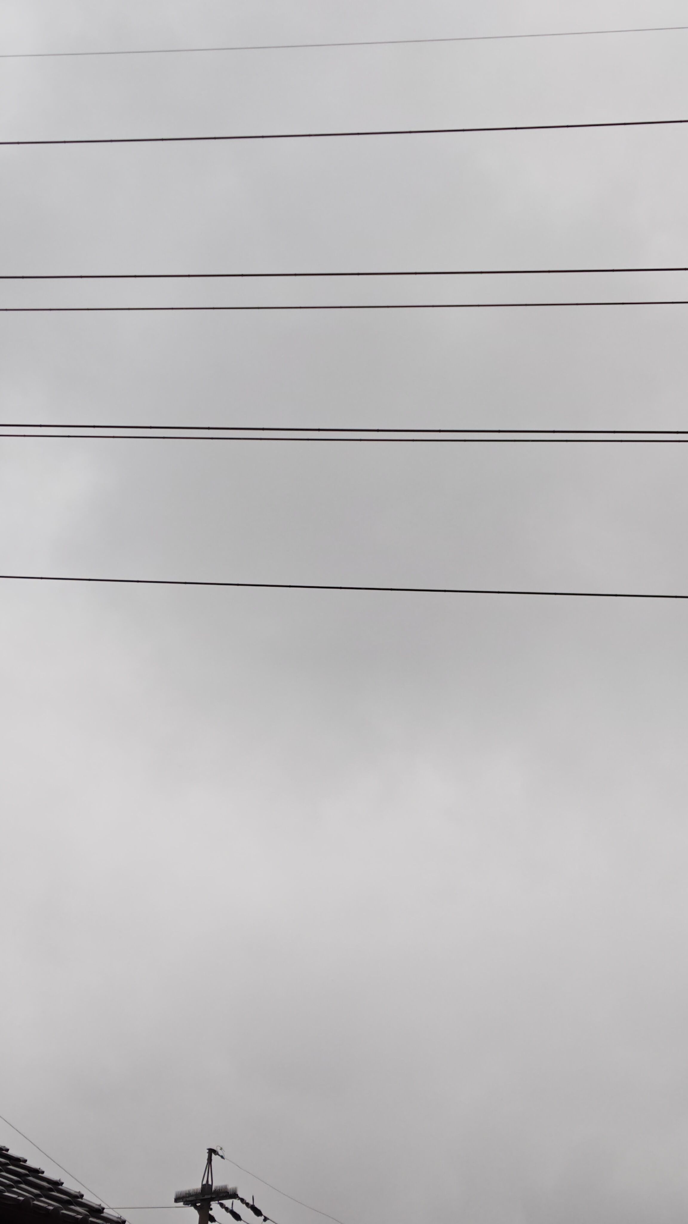 今日の空☁
