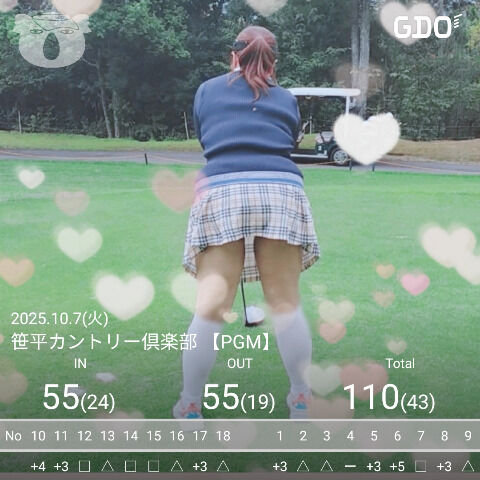 ゴルフ日記&#9825;