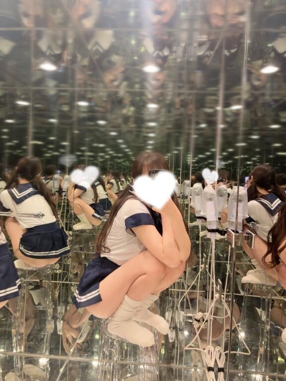 鏡越しの秘密タイム&#9825;&#9825;