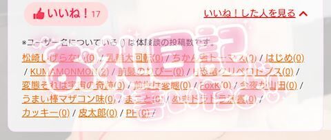 &#9825;&#9825;&#9825;いいね！「17」ありがとう&#9825;&#9825;