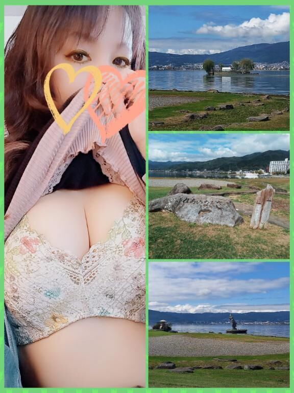 諏訪湖畔さんぽ(&#9825; &#9825;&#9825;&#9825; )&#9825; 