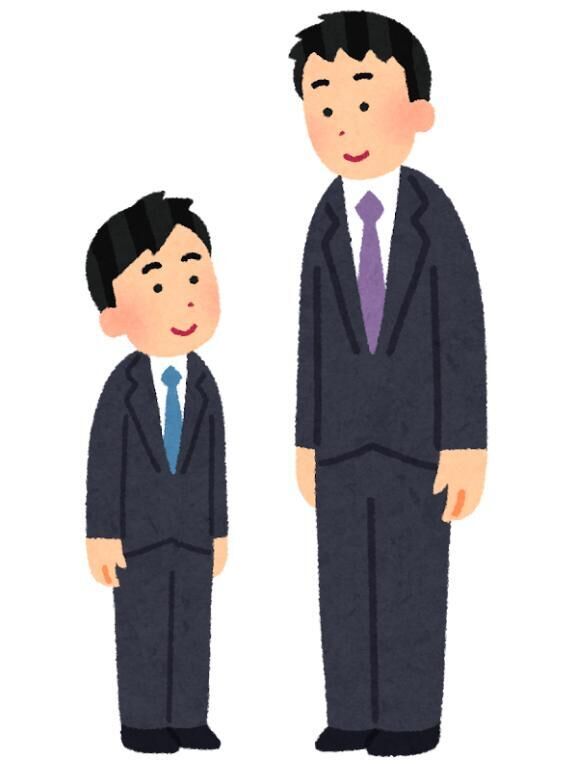 高身長のお兄さんへ
