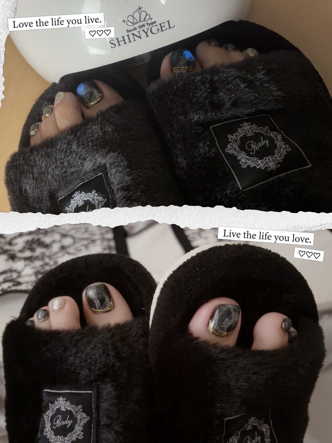 フットネイル&#127875;にしてきました