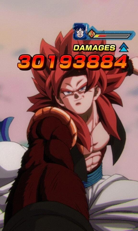 &#9825;ゴジータ、スーパーサイヤ人4&#9825;