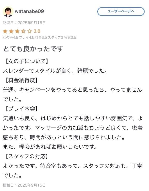 【お礼写メ日記】