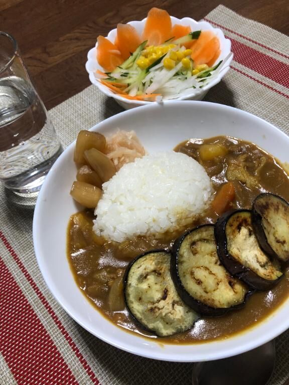 カレーだょ(^.^)