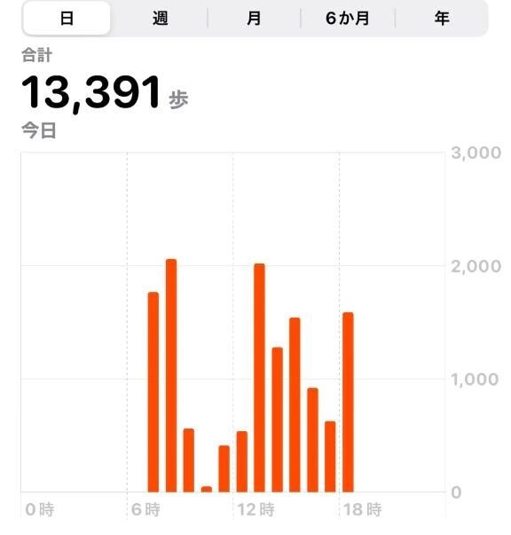 13.391歩…⸒⸒