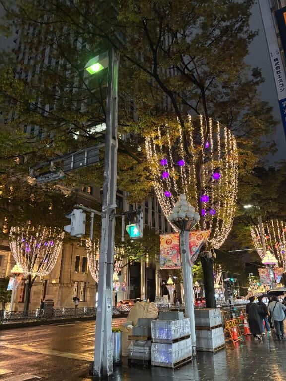 帰り道のイルミ