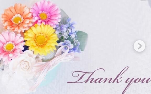 ありがとうございます