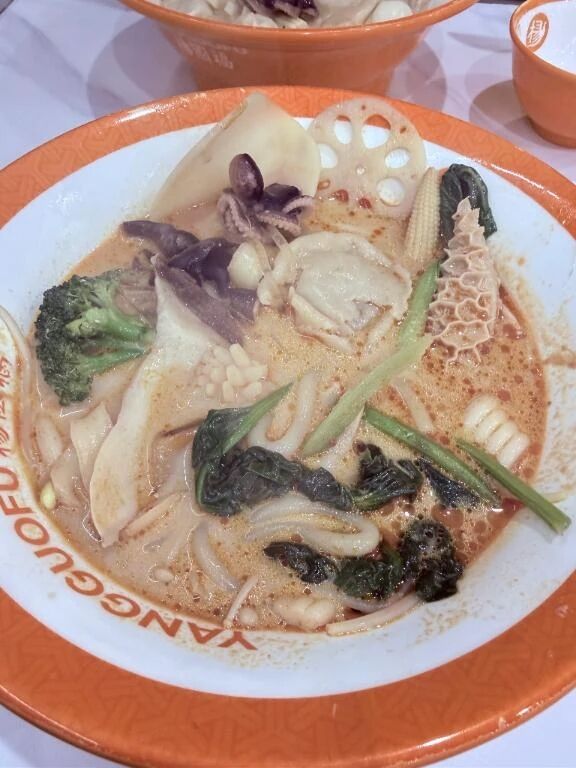 麻辣味食べたよ〜！