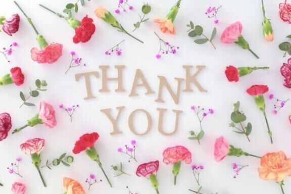 感謝の気持ちを込めて♡