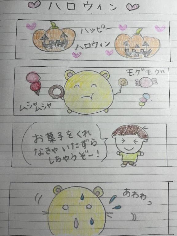 ここモンの四コマ劇場