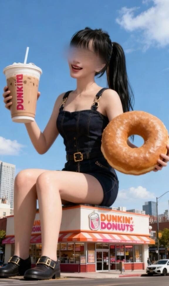 【AI】リナ巨大化&#127849;&#129380;