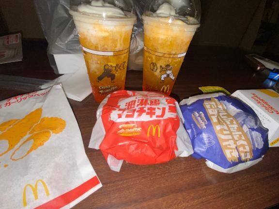 昨日のマック♡