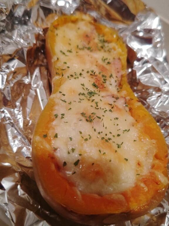 バターナッツかぼちゃグラタン